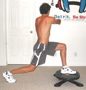 Core Board Rotational Lunge-2