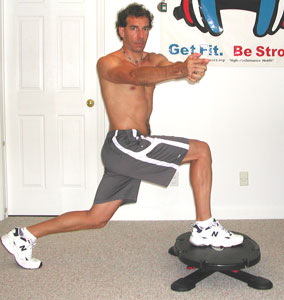 Core Board Rotational Lunge-1