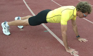 "Military" Push Up-Position 1 (Up)