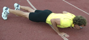 "Military" Push Up-Position 2 (Down)