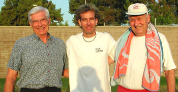 Active Seniors Cliff and Steven with Ron Jones