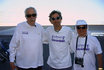 Al, Ron, & Ron Sr. at Start Line